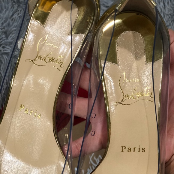 Christian Louboutin Collaclou 55 spiked PVC - Picture 3 of 5